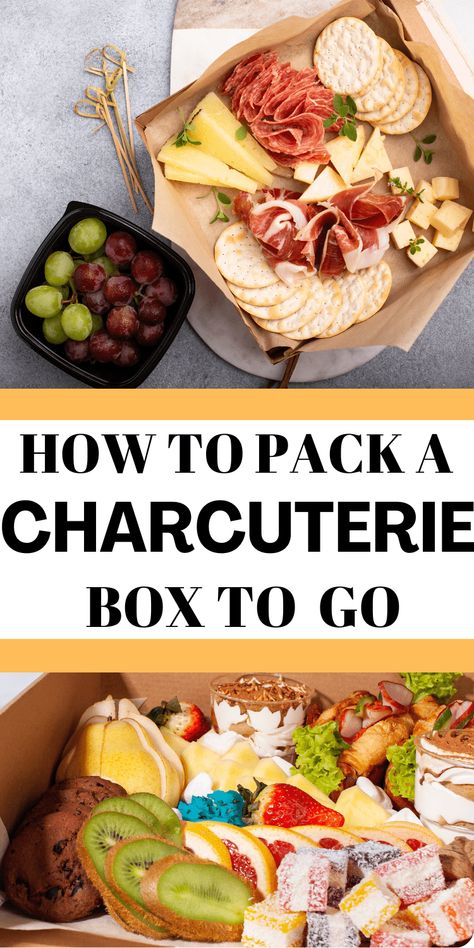 How To Pack a Charcuterie Board To Go - Rustic Urban Life How To Pack A Charcuterie Board To Go, Travel Charcuterie Board Ideas, How To Start A Charcuterie Business, Portable Charcuterie Board, Picnic Charcuterie Board To Go, Charcuterie Board To Go, Travel Charcuterie Board, Charcuterie To Go, Charcuterie Picnic