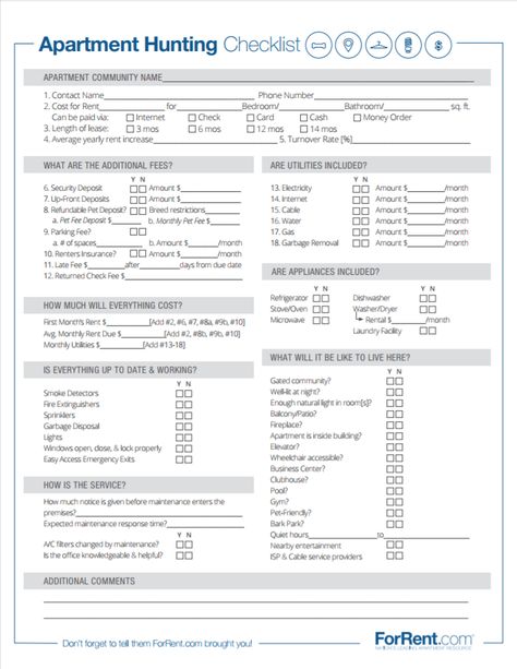 Apartment Hunting Checklist, Torn Clothing, Hunting Checklist, Studio Decorating, First Apartment Tips, School Bully, First Apartment Essentials, First Apartment Checklist, Apartment Hacks