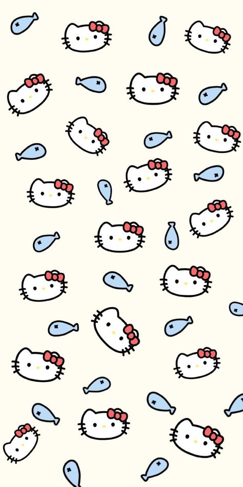 Leopard Hello Kitty Wallpaper, Hello Kitty Wallpaper Japanese, Charming Kitty Wallpaper, Hello Kitty Trippy Wallpaper, Hello Kitty Fabric Pattern, Matching Patterns, Sanrio Wallpaper, Hello Kitty Iphone Wallpaper, Phone Wallpaper Patterns