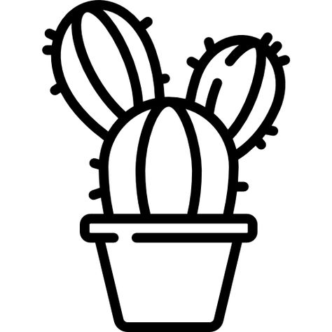 Draw Cactus, Draw A Cactus, Cactus Outline, Easy Drawing Step By Step, Printable String Art Patterns, Cactus Drawing, Easy Drawing Steps, Drawing Step By Step, Preschool Coloring Pages