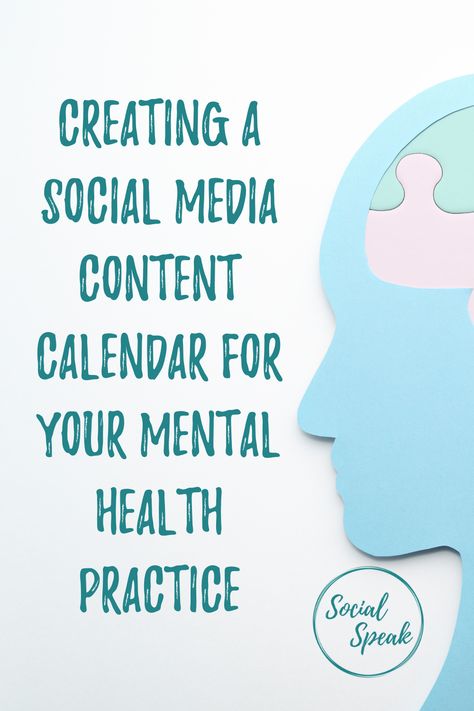 Creating a Social Media Content Calendar for Your Mental Health Practice Social Media Content Calendar For Therapist, Content Ideas For Mental Health, Social Media Mental Health, Social Media Psychology, Healthcare Social Media, Halo Ideas, Wellness Social Media, Growing Sage, Healthcare Infographics