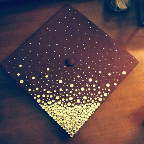 #graduation #cap #gradation #sparkle #2k14 Sequin Graduation Cap, Sparkle Graduation Cap, Graduation Cap Designs Sparkle, Pearl Graduation Cap, Graduation Cap Designs College, Senior Year Diy, Teacher Graduation Cap, College Grad Cap Ideas, Grad Cap Decorated