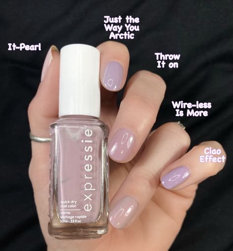 Essie Snooze In, Essie World As A Canvas, Essie Mall Crawler, Essie Quick Dry Polish Swatches, Essie Wireless Is More, Essie Going Steady, Essie Quick Dry Polish, Essie High Maintenance, Essie Expressie Swatches