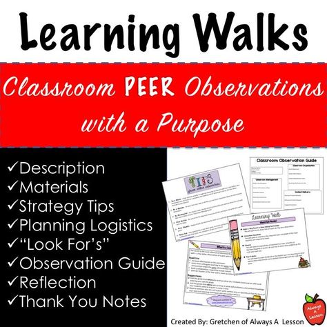 Products Archives - Always A Lesson Teacher Observation Form, Instructional Coaching Forms, Teacher Collaboration, Professional Development Activities, Classroom Observation, Teacher Morale, Teacher Leader, 3rd Grade Classroom, Instructional Coaching