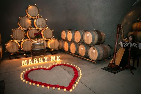 Using a harpist for your surprise proposal is the icing on the cake. Winery Proposal, Wine Cave, Icing On The Cake, Engagement Inspo, Wedding Proposals, Surprise Proposal, Proposal Ideas, Marry Me, Wedding Day