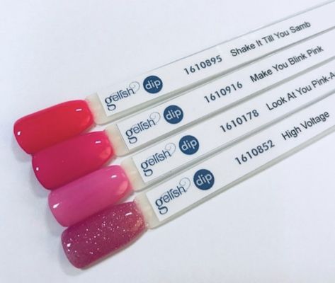 Gelish Colours, High Voltage, Look At You, Winter Nails, Convenience Store Products, Make It Yourself, Nails, Pink