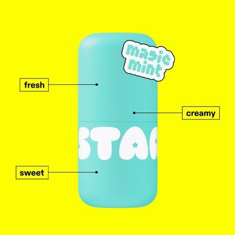 Packaged In An Adorably Short And Stout Tube —Our Star Balms Come In Four Flavors: Watermelon Squeeze Very Vanilla Starfruit And Magic Mint. Christmas Skincare, Skincare Wishlist, Star Face, Pr Kit, Skincare Items, Ipad Essentials, Sephora Skin Care, Preppy Stuff, Perfect Skin Care Routine