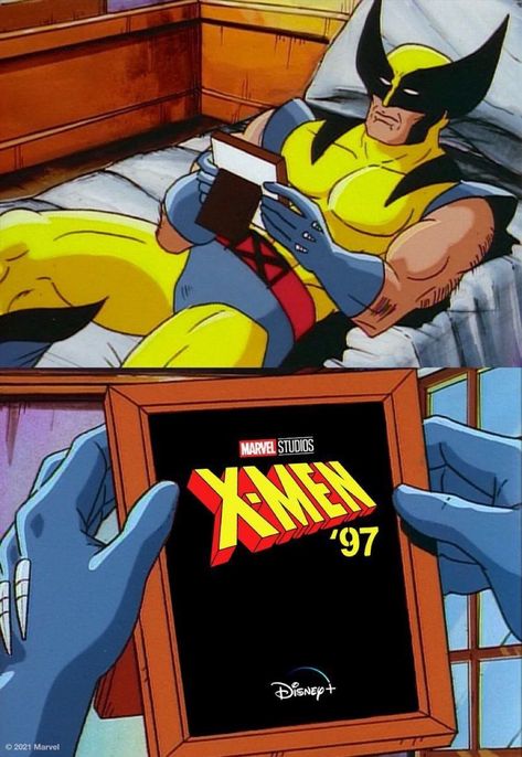 Wolverine Meme, X Men 97, Disney Day, Marvel Comic Universe, Meme Template, Disney Plus, Obi Wan, Disney Marvel, Avengers Assemble