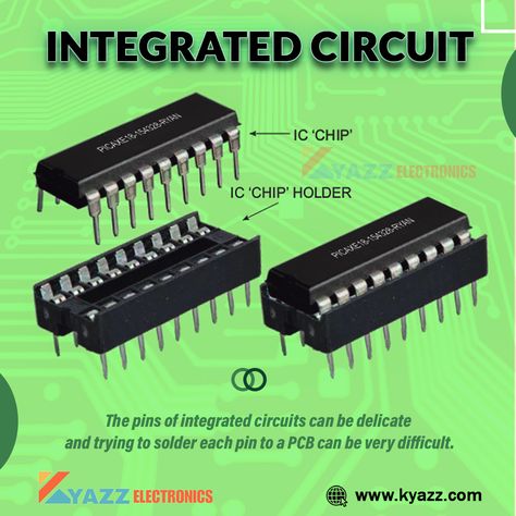 An integrated circuit also known as a microchip or chip, is a miniaturized electronic circuit that consists of various interconnected electronic components.#kyazz #kyazzElectronics #electronics #electronicscomponents #semiconductor #robiul #ics #chips #aerospace #engineering #automotive #electronics #MCU #IC #PCBA #SMT #OTOMO #meter #stock #semiconductor #hardware #ONSEMI #Renesas #chip #pcb #internetofthings #electric #purchasingmanager #STMicroelectronics #IOT Integrated Circuit, Electronics Components, Aerospace Engineering, Electronic Circuit, Electronics Circuit, Reality Quotes, Electronic Components, Circuit, Engineering