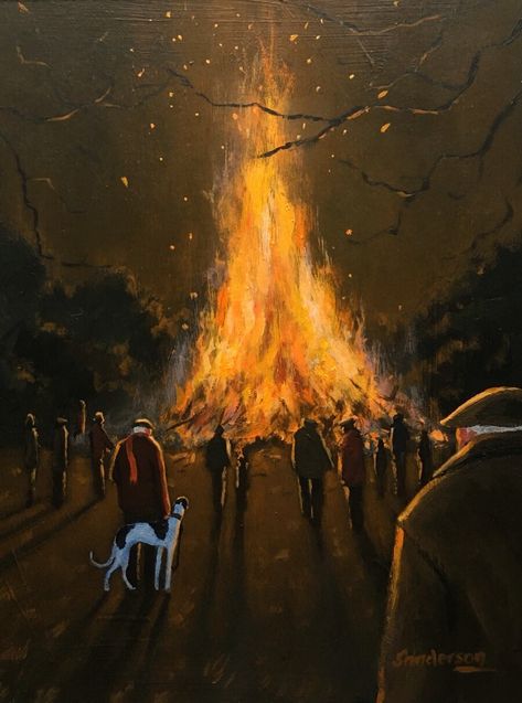 Sighthound Art, Anna Wilson, 5th Of November, Greyhound Art, Art Pics, Halloween Scene, Amazing Art Painting, The 5th Of November, Dreamy Art