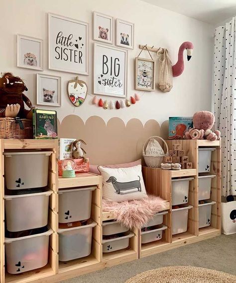 Create Custom Shelves with Toy Storage Bins For Kid's Room - Best Toy Storage Ideas For Kids: Organizational Ideas For Toys - Creative, Cute and DIY Kids Room Toy Storage #toystorage #kidstoystorage #kidsroom #playroom #organization #toystorageideas #toyorganizer #kidsbedroom #kids Cube Storage Kids Room, Toddler Bedroom Toy Storage, Storage Ideas For Kids Room, Storage Ideas For Kids, Best Toy Storage, Stylish Toy Storage, Trofast Ikea, Ikea Toy Storage, Toy Storage Ideas