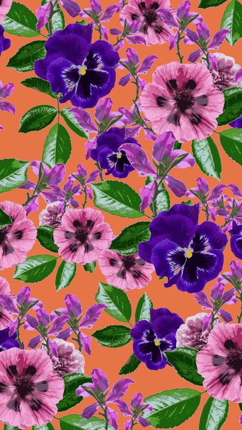 Pansy Wallpaper, Butterfly Wallpaper Backgrounds, Frame Prints, Paisley Art, Flower Iphone Wallpaper, Wonderful Flowers, Orient Express, Plant Wallpaper, Floral Prints Pattern