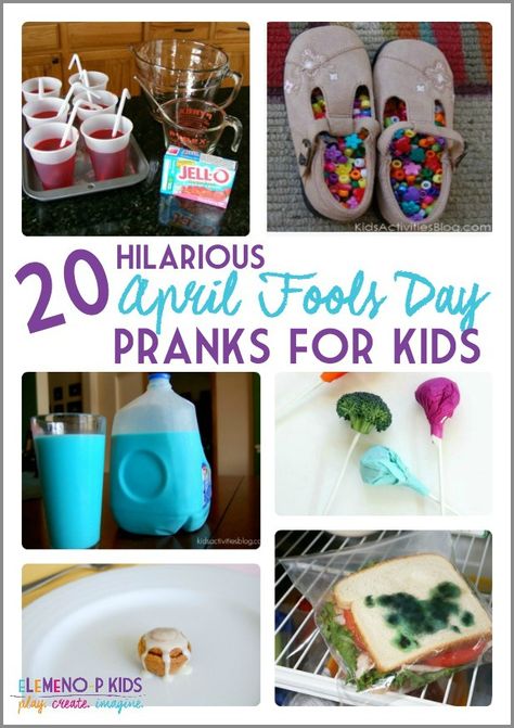 20 Hilarious April Fools Day Pranks for Kids April Fools Food, April Fools Day Pranks, Hilarious Pranks, Best April Fools Pranks, Friend Humor, Funny April Fools Pranks, Food Pranks, Easy Pranks, April Fools Day Jokes