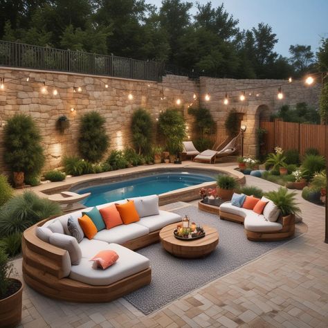 🌟 Backyard bliss! Dive into this cozy pool nook with lush plants 🌿, warm lights 💡, and chill vibes. Kick back on the curved sofa 🛋️ or sway in the hammock. Perfect chill spot for sunny days and warm nights. 🏊‍♂️🌙✨ #BackyardGoals #PoolsideLounging #OutdoorLiving #HomeDecor
#odastudioAI #odaAIstudio #odastudio
#backyarddesign #outdoorliving #poolside #backyardideas #patiodecor #outdoorfurniture #backyardinspiration #gardenstyle #outdoorspace #landscapeideas

odastudioai
Oda AI studio Cozy Pool, Pool Decorations, Chill Spot, Lush Plants, Best Above Ground Pool, Backyard Inspiration, Pool Decor, Chill Vibes, Curved Sofa