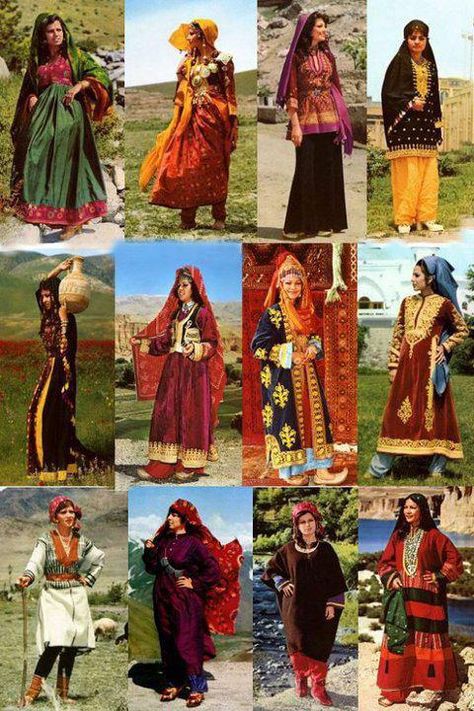 Afghan Fashion #Pashtun Afghanistan Culture, Afghani Clothes, Afghan Girl, Afghan Fashion, Afghan Clothes, Afghan Dresses, National Dress, Traditional Fashion, Folk Costume