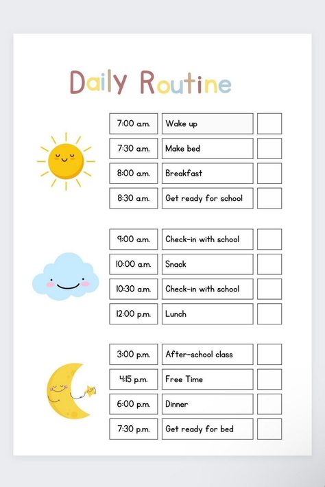 Charting the Course: Kids Flip Routine Charts Daily Life Routine Ideas, Me+ Daily Routine Planner, Kids Planner Ideas, Daily Schedule Kids School, Discipline Schedule, Kids Schedule Chart Daily Routines, Kid Schedule Chart Daily Routines, Daily Routine Schedule For Kids, Daily Routine Schedule For Students