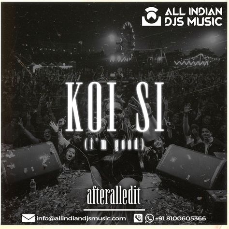 Koi Si (Remix) - DJ Raj Roy

Download: https://bit.ly/3x2op12

#koisi #remix #djrajroy #allindiandjsmusic Koi Si, Brand Creation, Koi, Dj, Promotion, Branding, Graphic Design, Music, Design