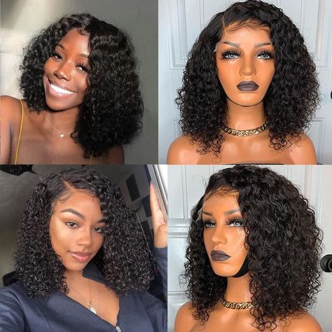 Quick Weave Hair, Weave Hair, Quick Weave Hairstyles, Curly Hair Wig, Straight Bob, Curly Human Hair Wig, Quick Weave, Lace Closure Wig, Closure Wig