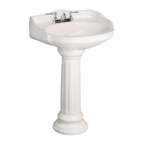 Bathroom Sinks — Tagged "Category: Pedestal, Faucet Drillings: 8" Widespread" — Barclay Products Limited Modern Pedestal Sink, Pedestal Bathroom Sink, Lavatory Sink, Fluted Columns, Pedestal Sinks, Pedestal Basin, Bathroom Furniture Vanity, Pedestal Sink, Small Bath