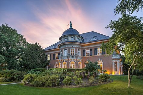 Buy a $26 Million Jewel of a Mansion Nestled Among German Palaces - Bloomberg German Palaces, Majestic Houses, German Houses, Classical House, Historic Mansion, Sell My House, Sell Your House Fast, Luxury Estate, Selling Your House