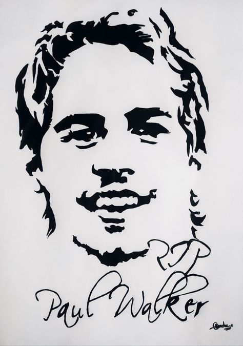 Pen drawing paul walker Paul Walker Sticker, Paul Walker Drawing, Paul Walker Tattoo, Graffiti Quotes, Art Stencils, Skeleton Drawings, Etsy Stickers, Drawing Heads, Music Artwork