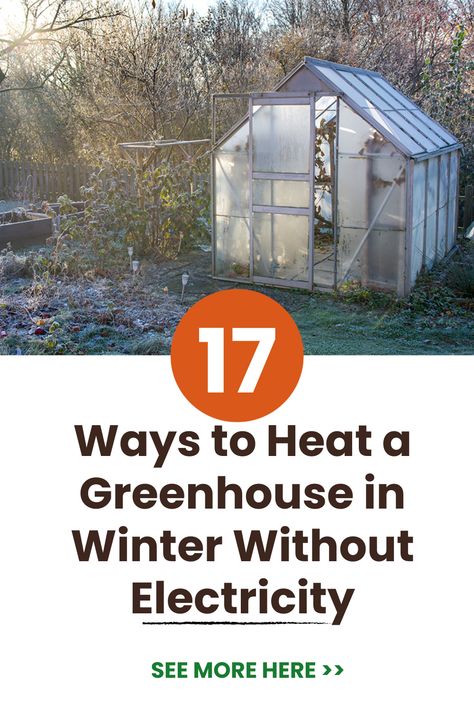 Want to keep your greenhouse warm in winter without costly electric heaters? This post explores simple DIY options to heat your greenhouse using passive solar, composting, geothermal, and more! I'll share efficient greenhouse insulation techniques along with off-grid heating methods perfect for greenhouses. #greenhouseheating #passivesolargreenhouse #offgridgreenhouse #nonElectricheating #wintergreenhouse #coldweathergreenhouse #greenhouseDIY #greenhouseinsulation #gothicarchgreenhouse Solar Heater For Greenhouse, How To Heat A Greenhouse Without Electricity, Heated Greenhouse Diy, Solar Greenhouse Heater, Heat A Greenhouse Without Electricity, How To Keep A Greenhouse Warm In Winter, Greenhouse Heater Ideas, Green House Heating Ideas, Cold Climate Greenhouse