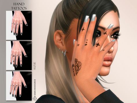 Sims 4 Finger Tattoos, Sims 4 Cc Hand Tattoos, Sims 4 Cc Wrist Tattoo, Sims 4 Forearm Tattoo, Sims 4 Hand Tattoos, Sims 4 Cc Sims Resource Tattoos, Sims Resource Tattoo, Tattoos Sims 4, Cc Skin