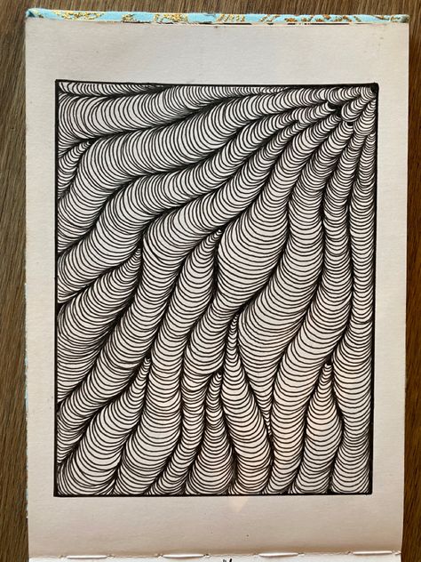 Trippy Line Art Patterns, Repetitive Doodles, Repetition Art Drawing, Full Page Doodle Pattern, Designing Sketches, Repetition Art, Simple Art Drawings, Simple Drawing Ideas, Sketch Simple