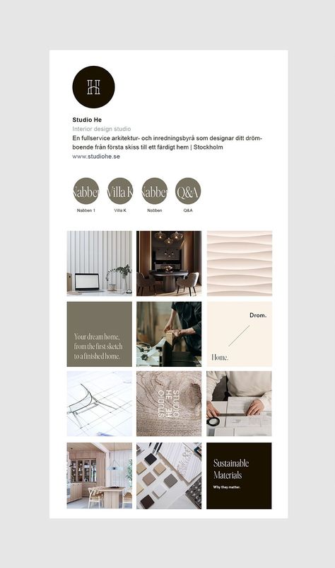 Instagram Grid Aesthetic, Interior Design Branding Identity, Instagram Grid Layout, Instagram Grid Design, Interior Design Instagram, Instagram Design Layout, Instagram Branding Design, Instagram Feed Layout, Instagram Grid