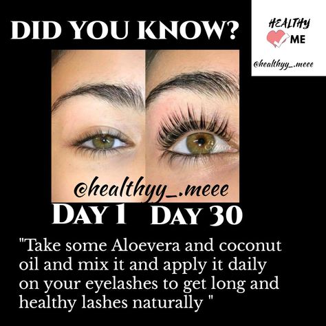 tips to grow long eyelashes 
"Take some Aloevera and coconut oil and mix it and apply it daily on your eyelashes to get long and healthy lashes naturally " Castor Oil For Eyelashes, At Home Skincare, Skin Home Remedies, Eyelashes Growth, Skin Care At Home, Skin Care Home Remedies, Facial Massage Routine, Pause Button, How To Grow Eyelashes