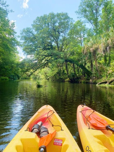 two kayaks floating down the river Friends Pov, Floating The River, Floating Down The River, Country Photoshoot, Outdoors Aesthetic, Vision 2024, River Float, 2024 Inspiration, Float Trip