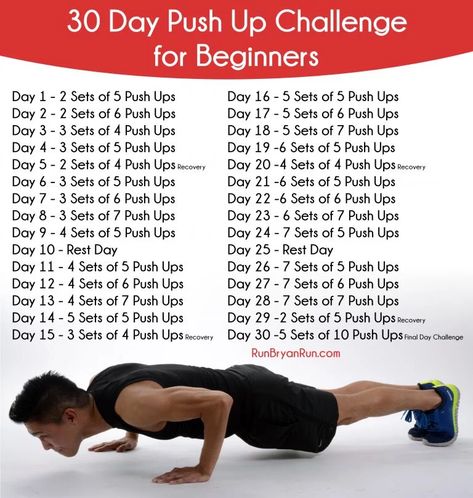 30 Day Push Up Challenge, Push Up Routine, Daily Workout Challenge, 30 Day Push Up, Arm Workout For Beginners, Challenge 30 Day, Strength Conditioning By Body Part, Push Day, Push Up Workout