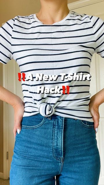 Tshirt Hacks, Clothes Tips, T Shirt Tutorial, T Shirt Hacks, Clothes Hacks, Clothing Tips, Shirt Hacks, Tshirt Knot, Jonas Brothers