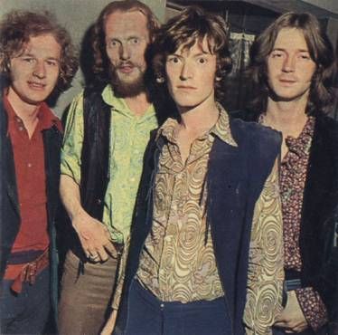 Blind Faith were an English blues rock band, composed of Eric Clapton, Ginger Baker, Steve Winwood, and Ric Grech. The band, which was one of the first "super-groups", released their only album, Blind Faith, in August 1969. They were stylistically similar to the bands in which Winwood, Baker, and Clapton had most recently participated, Traffic and Cream. They helped to pioneer the genre of blues/rock fusion. Can Band, Ginger Baker, Steve Winwood, Rock & Roll, The Yardbirds, Blind Faith, 60s Music, Band Members, Rock Legends