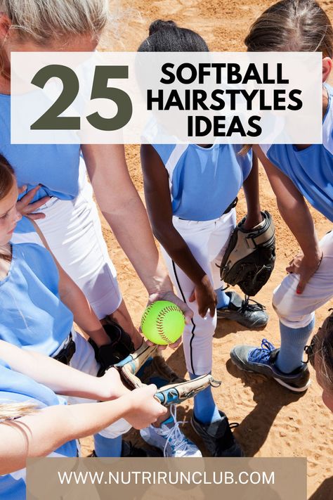 Look your best while you are out there on the field with these CUTE softball hairstyles. Braid your hair, and have some fun! We also share 25 of the best easy softball hairstyles to look fab while aiming for that medal! Read more: Softball Hairstyles Easy, Softball Hairstyles Braids, Softball Hairstyles for Short Hair, Softball Hairstyles for Catchers, and much more! Softball Hairstyles For Catchers, Cute Softball Hairstyles Easy, Softball Hair Styles, Softball Hairstyles Easy, Softball Hairstyles Braids, Softball Hairstyles For Short Hair, Braids Softball, Hairstyles For Softball, Easy Softball Hairstyles