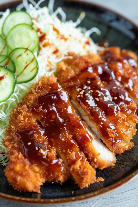 Savor our Crispy Chicken Katsu: tender chicken encased in a golden panko crust for the perfect crunch. Quick, delicious, and satisfying! Crispy Chicken Katsu, Katsu Chicken, Katsu Recipes, Chicken Cutlet, Chicken Katsu, Nail Types, Japanese Recipe, Kathryn Hahn, Weekend Meals