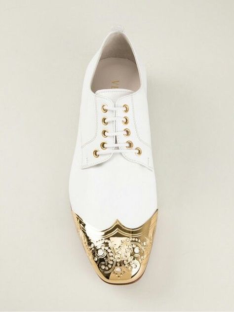 versace men's dress shoes | Versace shoes, Zapatos and Versace on Pinterest White Dress Shoes Men, Ballet Wedding, White And Gold Shoes, Gold Dress Shoes, Gold Suit, Men's Wedding Shoes, Men's Dress Shoes, White Dress Shoes, White Wedding Shoes