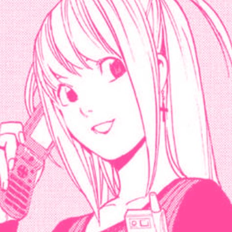 #anime #manga #deathnote #misa #amane #pink #icon #pfp Misa Amane Icon, Misa Amane, Icon Pfp, Art Studies, Phone Themes, Cute Icons, Cartoon Characters, Pastel Pink, Profile Picture