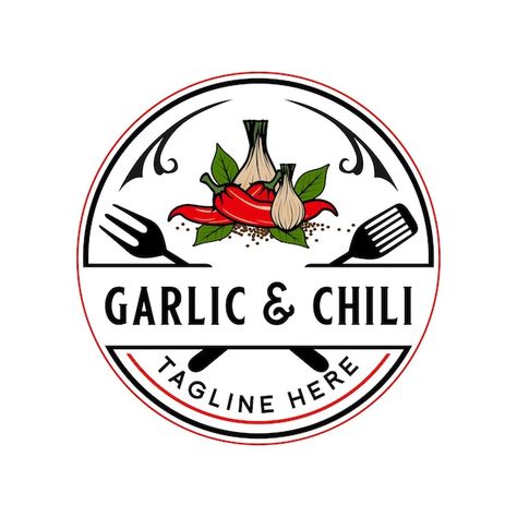 Chilli Garlic Oil Logo Design, Chili Garlic Oil Logo Design, Chili Garlic Logo, Chili Logo Design, Sauce Logo Design, Chili Logo, Food Brand Logos, Oil Logo, Chilli Potato