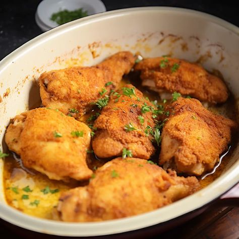 Crispy Butter Chicken Crispy Butter Chicken Recipe, Crispy Honey Butter Chicken, Hbh Butter Chicken, Authentic Butter Chicken Recipe, Keto Connect Butter Chicken, Easy Chicken Dinner, Cornish Hens, Buttered Noodles, Butter Chicken Recipe