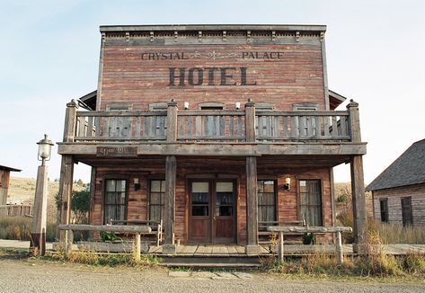 Western Facade, Old Western Towns, Old West Town, Loft Wall, Mountain Ranch, Small Town America, West Town, Western Town, Jack Rabbit