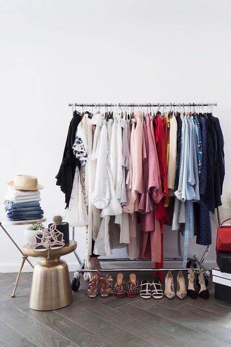 Here is how fashion girls like Sincerely Jules organize their closets. Check out her expert living decor hacks! Room Closet Door Ideas, Shelves Laundry Room, Storage Laundry Room, Closet Door Ideas, Glamorous Living, Organizar Closet, Laundry Room Closet, Girl Cases, Preloved Clothes