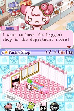 Cookie Shop, 2000s Art, Kawaii Games, Nintendo Ds Games, Nintendo Ds Lite, Retro Gaming Art, Video Game Fan Art, Ps2 Games, Ds Games