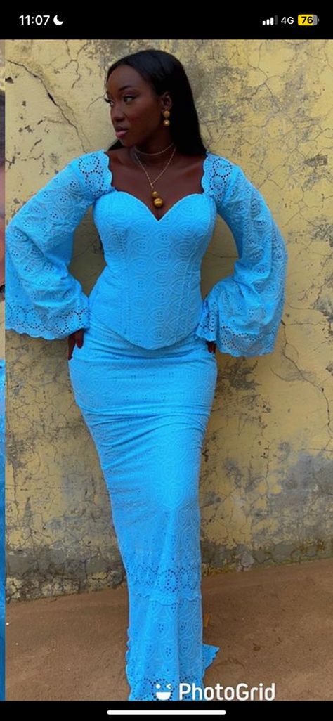 Gambian Clothes, Vlisco Dresses, Afro Dresses, Eid Outfits African, Senegalese Clothing, Materials Gown Style, Nigerian Lace Styles Dress, African Fabric Dress, Ankara Designs