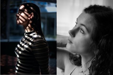 Hard Light vs Soft Light (Differences & How to Create them) Soft Light Photography, Light For Photography, Three Point Lighting, Softbox Lighting, Split Lighting, Rim Light, Studio Portrait Photography, Window Light, Skin Imperfection