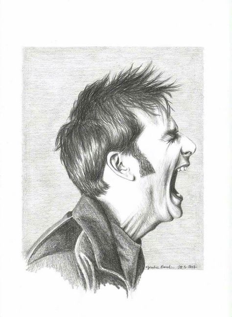 Man Screaming Drawing, Laughing Side Profile Drawing, Man Screaming Side Profile, Side Profile Screaming Drawing, Side Profile Yelling Drawing Reference, Drawing Screaming, Person Yelling Drawing Reference, Screaming Draw Reference, Person Screaming Side Profile