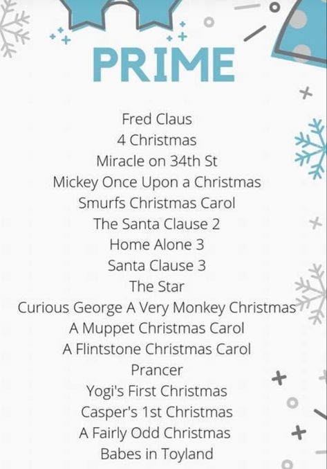 Flintstone Christmas, Fred Claus, Home Alone 3, The Santa Clause 2, Great Christmas Movies, Christmas Movies List, Muppet Christmas Carol, Amazon Christmas, Movie To Watch List