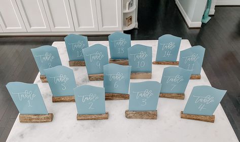 Beachy Wedding Table Numbers, Sea Glass Table Numbers, Driftwood Table Numbers, Nautical Table Numbers, Stained Glass Table Numbers, Beachy Seating Chart Wedding, Nautical Seating Chart Wedding, Coastal Table Numbers, Beach Wedding Seating Chart