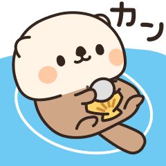 Otter Animation, Sea Otter Art, Animation Sticker, Otter Drawing, Otter Art, 동화 삽화, Emoji Stickers, Creature Drawings, Sea Otter