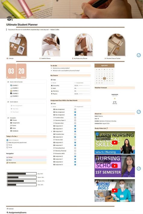 #Library_Notion #Student_Planner_Template #Nutrition_Planner #Notes_School Library Notion, Notion Student Template, Notion School Planner, Notion Agenda, Notion Background, Notion For Students, Notion Academic, Notion Daily Planner, Notion Student Planner